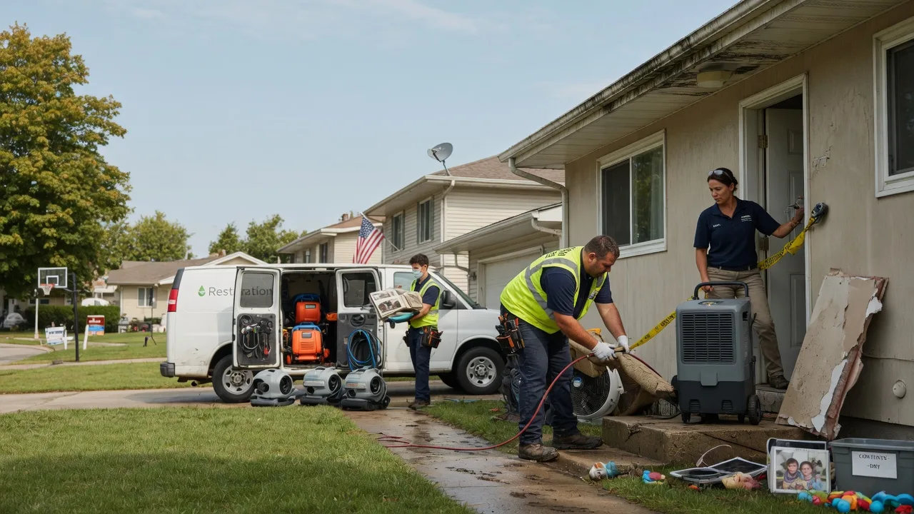 Water Damage Restoration in Tridell, UT near me